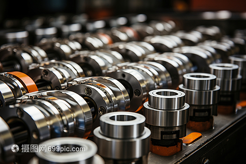 金属工厂中的金属物体与加工机械制造概览